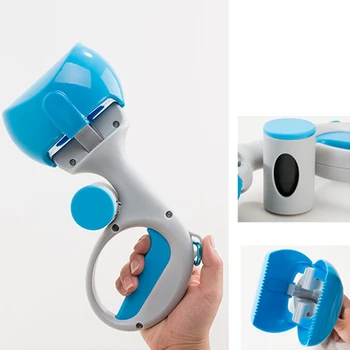 

Portable Shit Pickup Remover Scooper Long Handle Pet Products 2 In 1 Outdoor Pet Scooper Waste Cleaning Poop Pick Up Holder