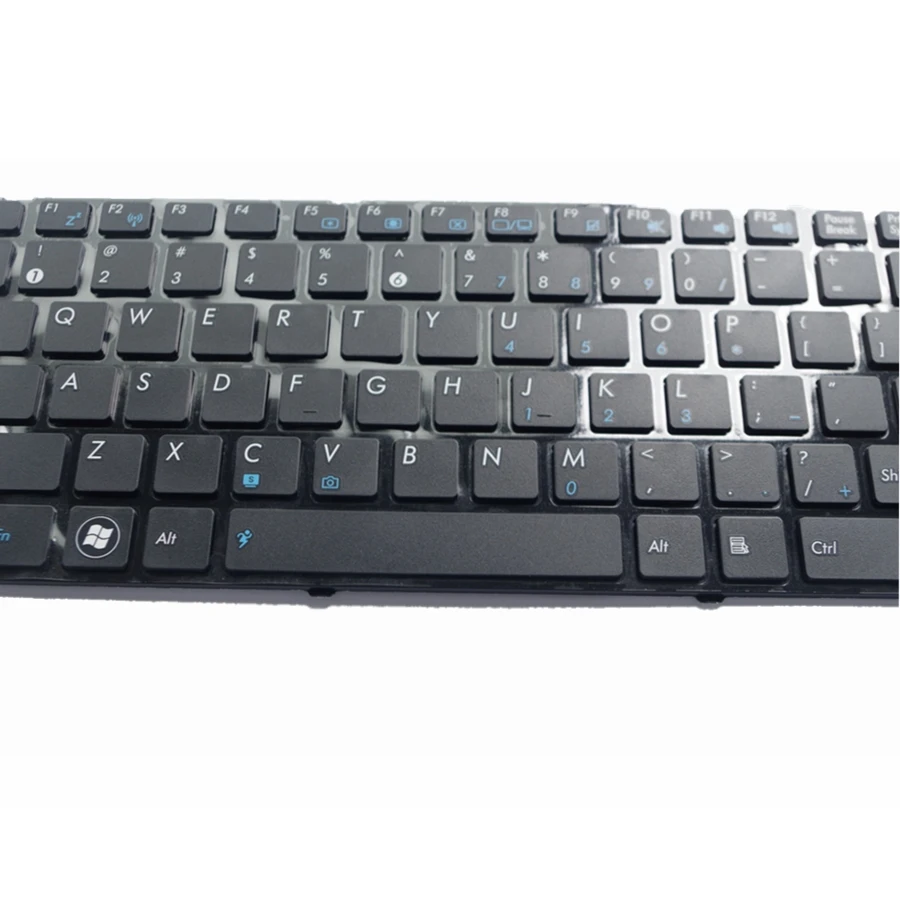 GZEELE для ASUS X43B X43BE X43BR X43E X44HY X44L X44LY X45C X45U X45VD клавиатура с английской раскладкой черный цвет Английский Клавиатура ноутбука