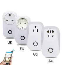 S20 WiFi Smart Socket EU/US/UK/CN Plug Wireless Remote Control Smart Home Automation for iPhone Android Smartphone