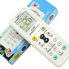 Универсальный пульт дистанционного управления с ЖК-дисплеем для кондиционера с низким энергопотреблением K-1028E пульт дистанционного управления