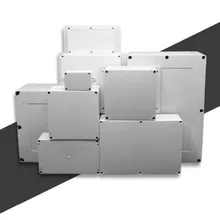 Контроль безопасности водонепроницаемый ящик пластиковый корпус F Тип Распределительная коробка 100*68*50 мм с панелью