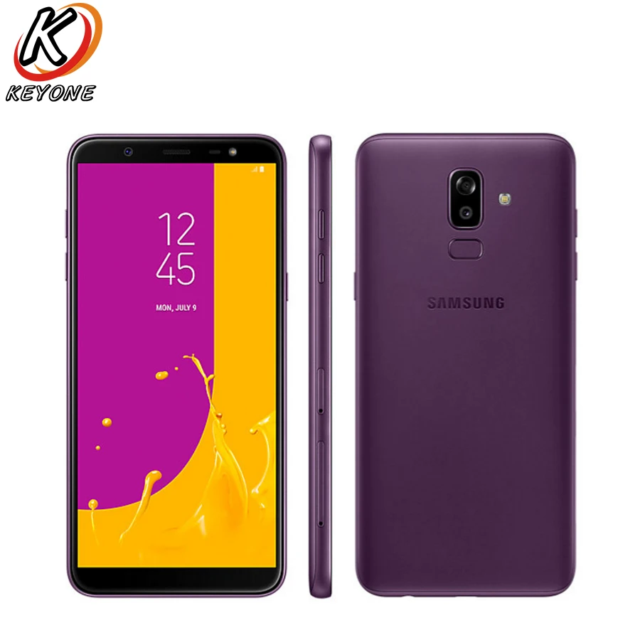 Мобильный телефон samsung Galaxy J8 J810Y-DS, 4G LTE, 6,0 дюймов, 3 Гб ОЗУ, 32 Гб ПЗУ, четыре ядра, 1,8 ГГц, двойная тыловая камера, две sim-карты