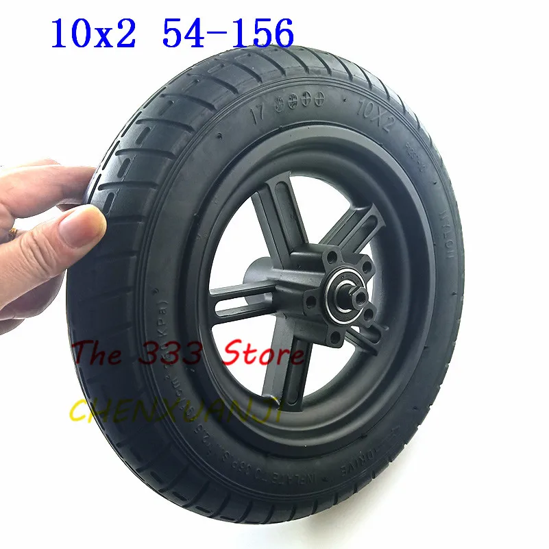 

Easy to Install 10 inches Rear Wheel Hub Disc brake Disc tyre axle for Xiaomi Mijia M365 Wheel Electric Scooter WanDa 10x2 whee