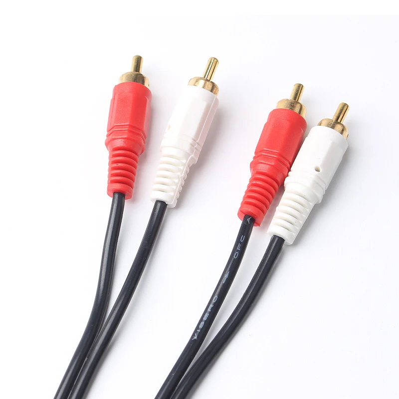Кабель ult best 2RCA папа 2 RCA аудио стерео AUX AV видео конвертер шнур для Android ТВ