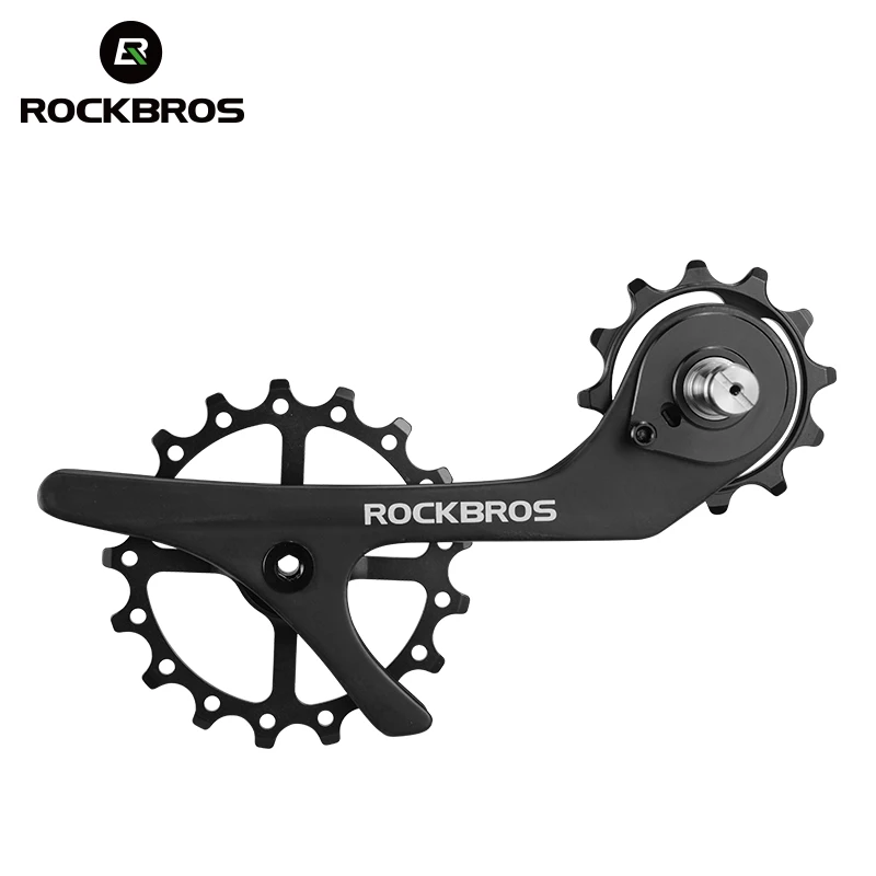 

ROCKBROS 11 Speed Bicycle Derailleur Pulley Wheel Kit 17T Carbon Fiber Fit Shimano 9100 9150 R8000 MTB Bike Rear Derailleur