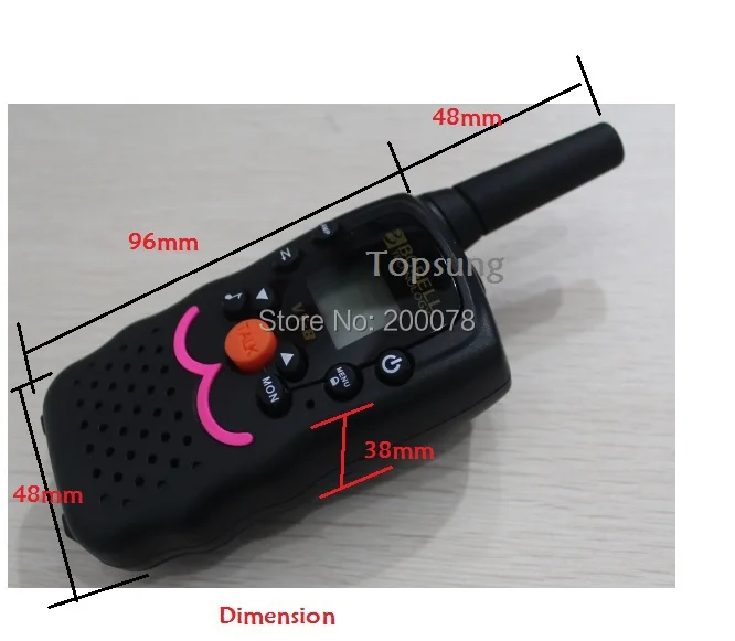 Long range VT8 PMR446 1 Вт Портативный 2 способ мобильного радио рации пара UHF трансивер передатчик светодио дный фонарик ж/зарядное устройство