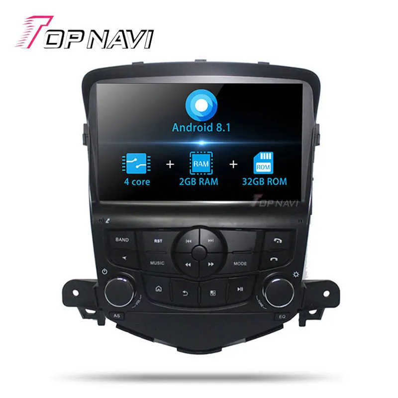 Android 8,1 9 ''автомобильные gps мультимедийный плеер для CHEVROLET CRUZE 2009 2010 2011 2012 2013 автомобиль радио с RDS FM AM стерео - Цвет: 8.1  2G-32G 4 Core