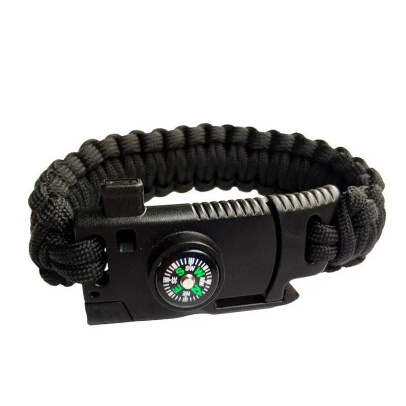 Многофункциональный браслет для выживания Paracord камуфляжный кемпинга активного