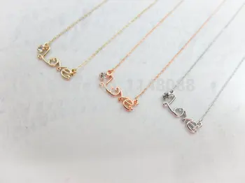 

Newest Listing Jewelry, Fashion Trendy Romantic Necklace, "Love " letter Necklace,Gift Necklace