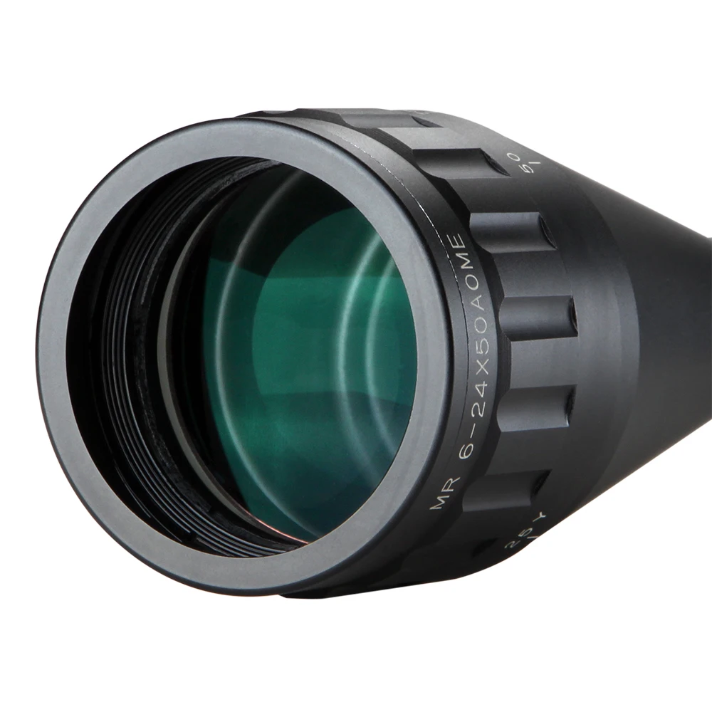 Marcool 6 24x50 HD Red Dot Сфера Тактический RGB Illuminaed вторая фокальная плоскость прицел для