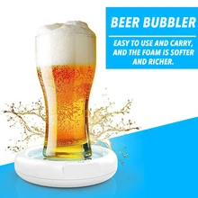 Beer Bubbler Household Supersonic Foaming Machine Portable Beer Foam Maker Sonic Foamer for Ice Beer