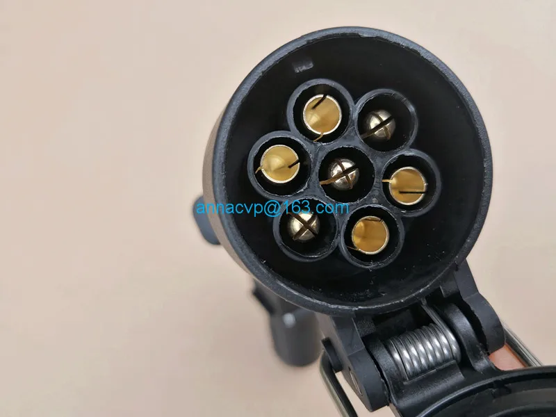 trailer adapter 7 pin large round trailer socket to small round plug (5)