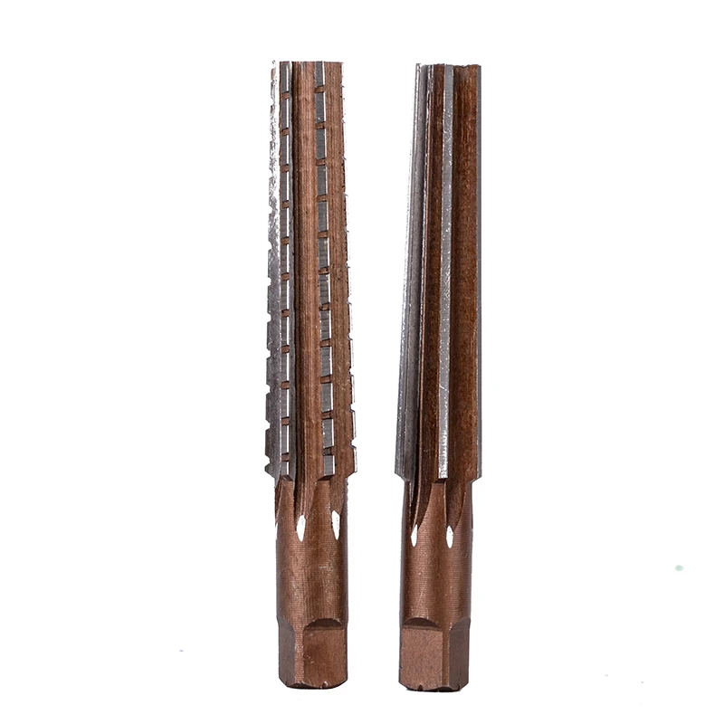 2pcs New Hand Reamers Set MT2 Steel Morse Taper Hand Reamers Set For Milling Finishing Cutter Tool