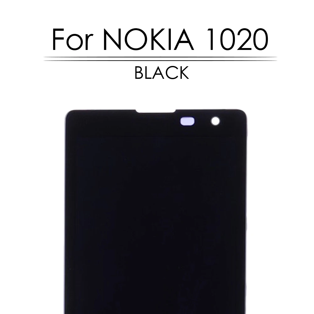 Sinbeda AMOLED 4 5 &quotдля NOKIA Lumia 1020 LCD сенсорный экран дигитайзер сборка Рамка для Nokia ЖК