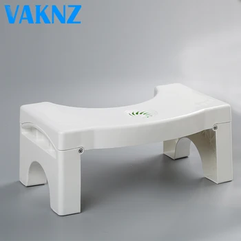 

Genuine Vaknz Bathroom Folding Portable Stool Toilet Stool Step Footstool