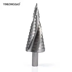 YINLONGDAO 1 шт. 4-32 мм пагода дрель треугольная хвостовик винт сверла HSS Мощность инструменты спираль рифленые металлические Сталь шаг сверло