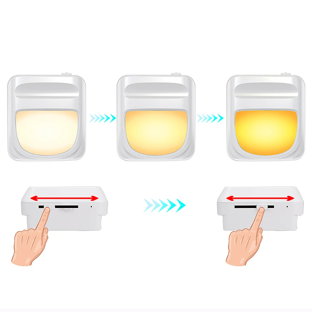

Wireless Motion PIR Sensor Led Night Light Sensor Lamp 9 Leds Luminaria Bedroom Hallway LED Wall Light Nightlight EU/UK/US Plug