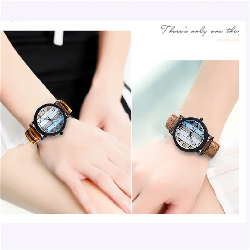 Watches Women Men Elegant Clock Fashion Unisex Leather Band Analog Alloy Men's Women's Quartz Wrist Watch Montre femme Y27 (1)
