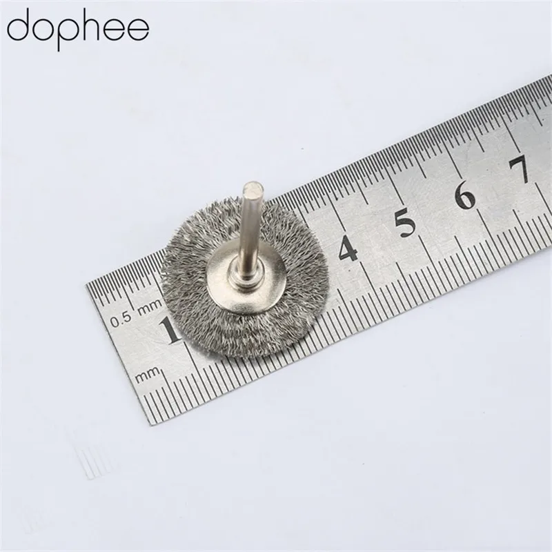 Dopee 5 шт. Аксессуары Dremel проволока из нержавеющей стали 25 мм ...