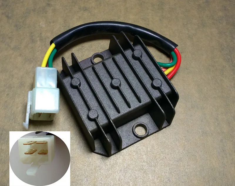 New Motorcycle Voltage Regulator rectify For GY6 125cc 150cc ATV Quad