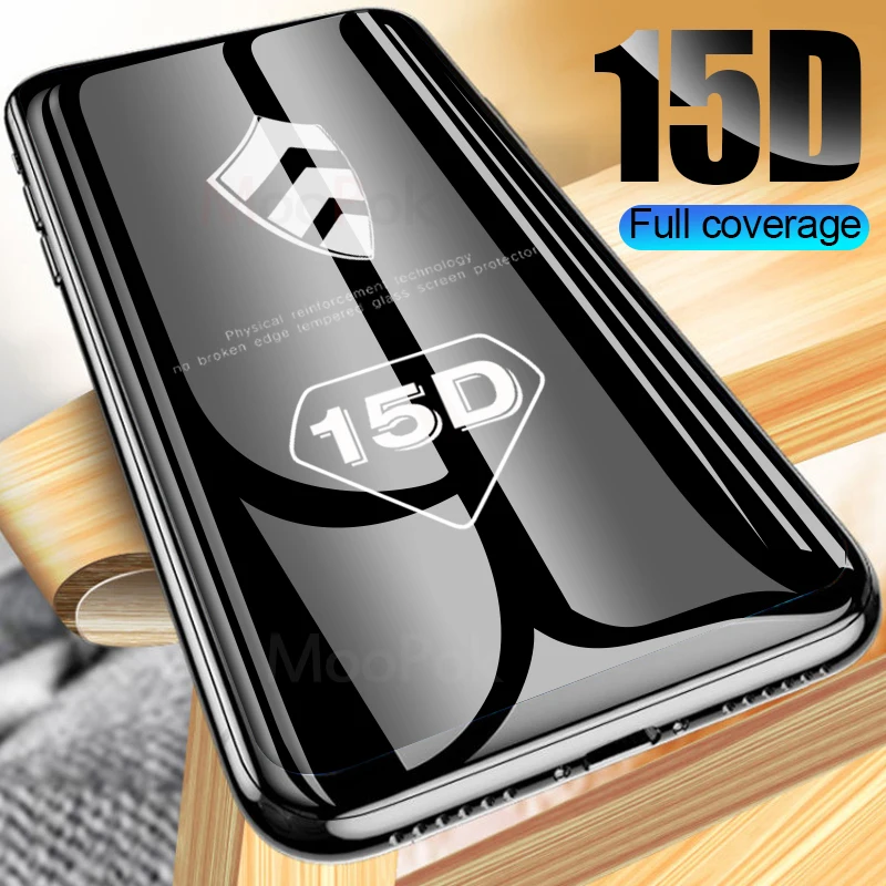 

15D Screen Protection Tempered Glass For Samsung Galaxy J8 2018 J6 J4 Plus 2018 For Samsung J7 J5 J3 2017 Protective Glass Film