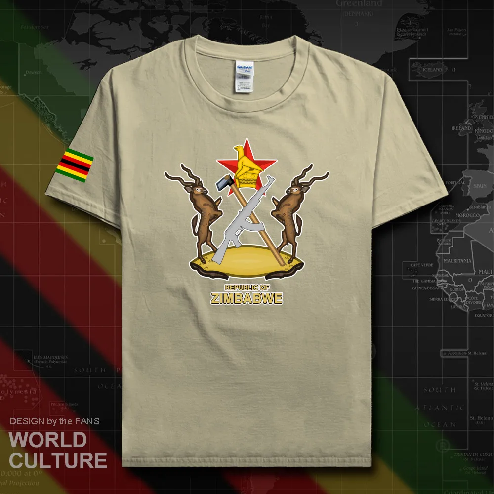 

Zimbabwe men t shirt fashion 2018 jerseys nation team 100% cotton t-shirt clothing country sporting ZWE yeZimbabwe Zimbabwean 20
