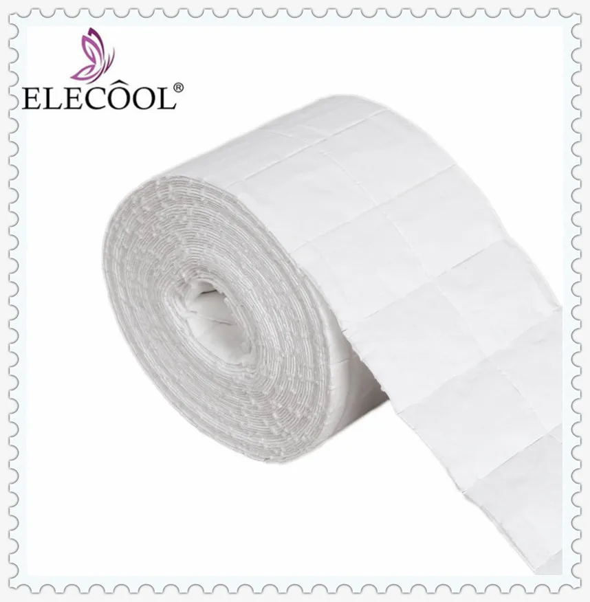 ELECOOL 1 рулон для снятия лака для ногтей, салфетки для салфеток, бумага для полировки ногтей, ватные палочки для замачивания ногтей, салонный Маникюрный Инструмент TSLM2