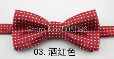 

HOOYI 2019 Dot boys bow tie butterfly polyester baby bowtie red kids neck ties necktie gravata corbata neckcloth