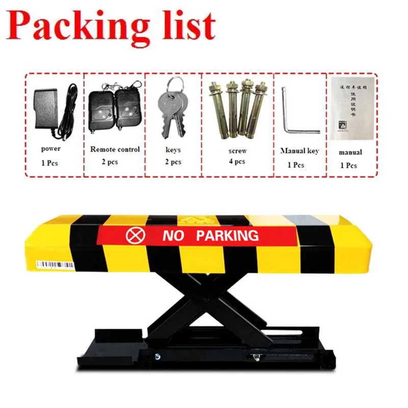 

Remote Control Automatical Intelligent Car Parking Barrier