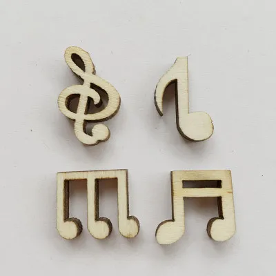 

50pcs/ wooden direction/ wooden music note/ wedding gift/different size /home decoration/children gifts/DIY/Lovely/
