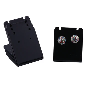 

50PCS/Lot Plastic Earrings Holder Display Showcase Stand Rack HOT