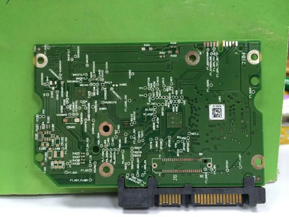 Запчасти для жестких дисков PCB Логическая плата печатная 100608206 REV D Seagate 3 5 SATA hdd