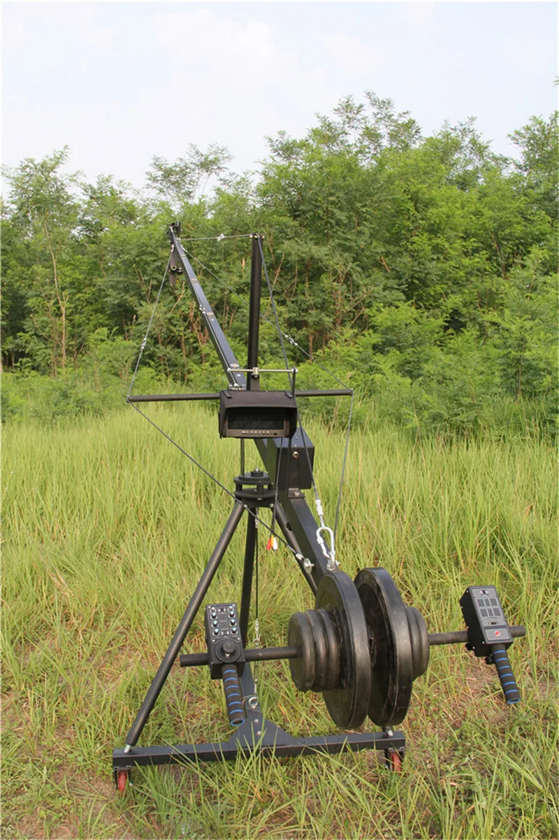 Видеокамера камера jib crane 8 м 3D фотографическое оборудование 3 оси моторизованный голландский рулон головы пульт дистанционного управления для 8 кг