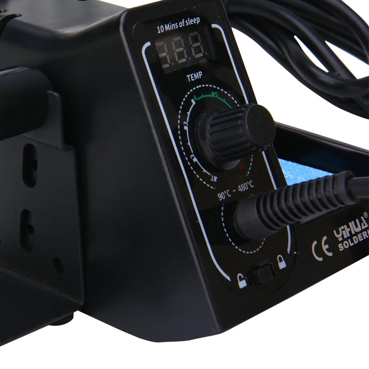 1 Set Adjustable Digital Soldering Welding Iron Station with Solder Wire Holder 220V 60W