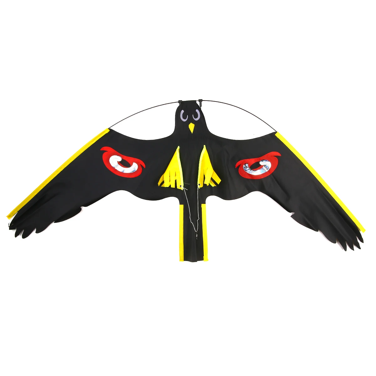 Scared bird kite B 1 шт. Отпугиватель черных птиц летающий воздушный змей в форме ястреба пугало украшение Отпугиватели борьба с вредителями Садовые принадлежности - Цвет: Scared bird kite B