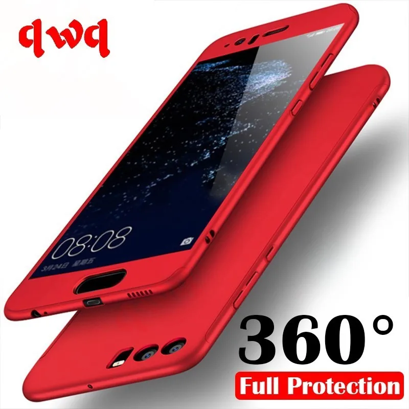 

360 Full Cover Protection Case For Huawei P8 Lite 2017 P10 P20 Lite P Smart PC Cover For Huawei Honor 8 9 Lite Mate 10 Lite Capa