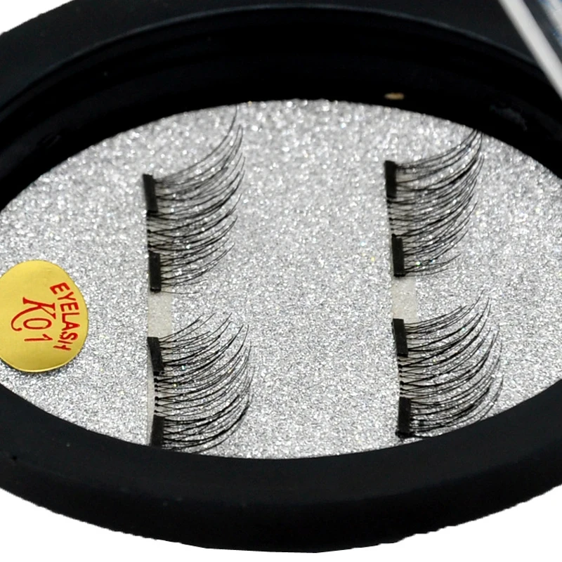 d22 Eye Lashes Magnetic Box 4pcs 3d Magnetic False Eyelashes Natural Eye Lashe Reusable Handwork False Lashes Japan Visofree 12 (3)