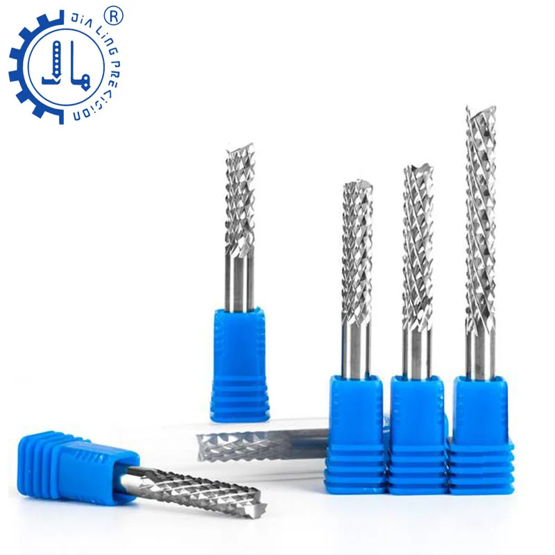 

PCB milling corn End Milling Cutters Carbide CNC Engraving Tools Circuit boards 8mm shank Good Qualtiy Tungsten Steel 1pcs