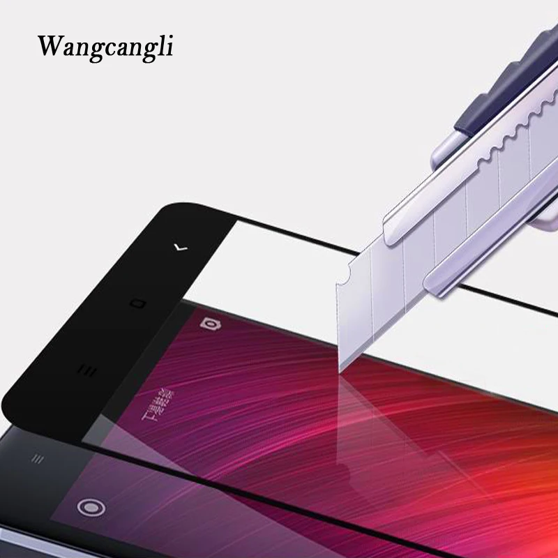 Wangcangli закаленное стекло для Xiaomi Redmi 4X 4A защита экрана Защитное redmi note 4 pro |