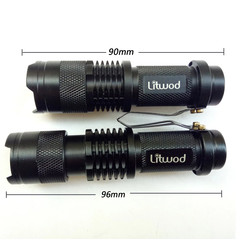 Litwod Z10sk68 Mini penlight 2000LM Водонепроницаемый светодиодный фонарик 3 режима масштабируемый с регулируемым фокусом свет портативный свет