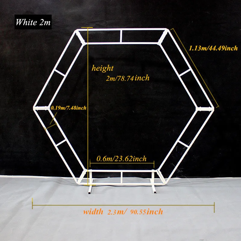 Свадебные реквизиты искусственный цветок подставка для цветов большая кованая железная Арка Геометрическая полка свадебное сценическое украшение многоугольная рамка layou