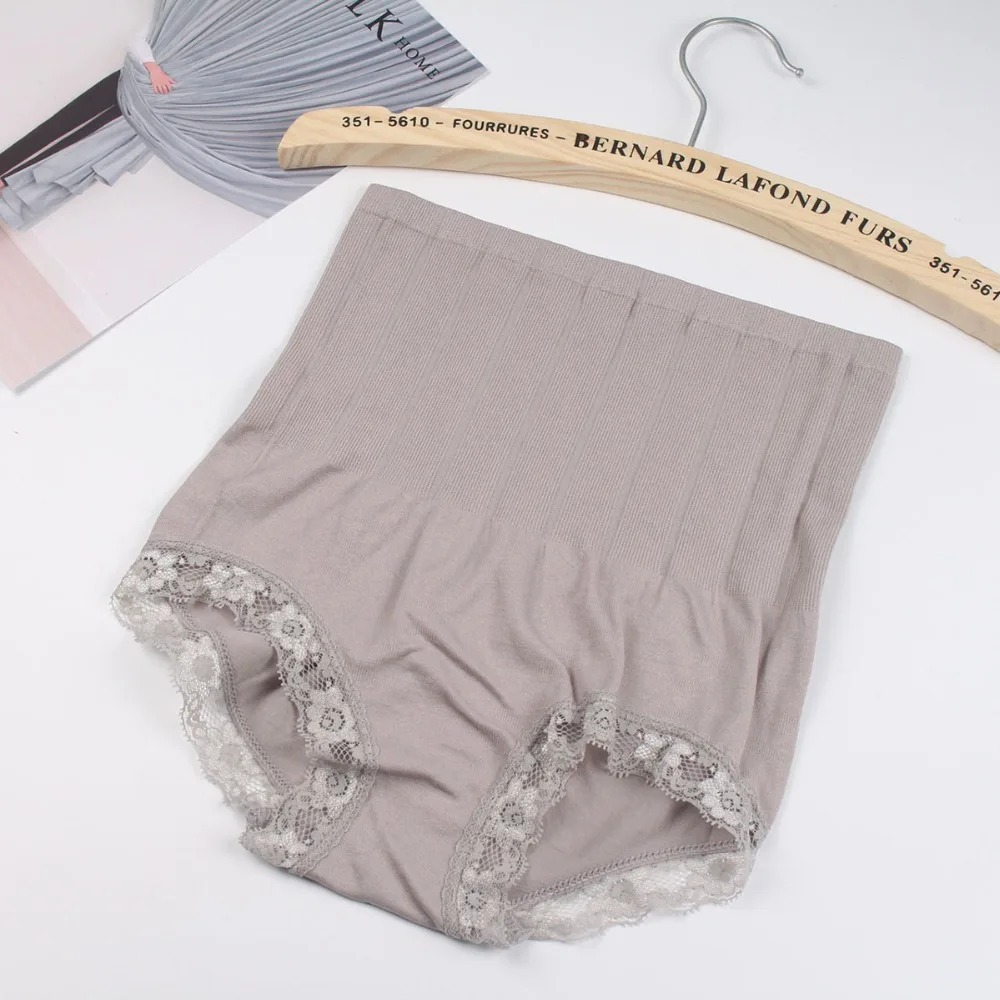 

Daddy Chen Seamless Panties Women's Panty Solid Lace Women Slimming Underwear Body Shaper Hot Pants Woman High Waist Underwear