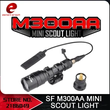 Элемент M300AA МИНИ SCOUT СВЕТ Тактический Фонарик Разведчик Penligh 200 Люмен Алюминиевый Портативный СВЕТОДИОДНЫЙ Фонарик Оружие Огни EX 399