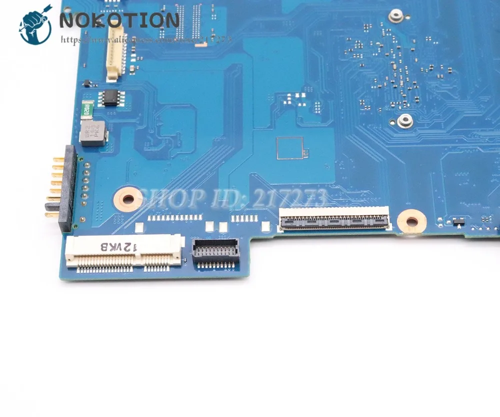 NOKOTION para Samsung NP-RV411 RV411 placa base de computadora portátil DDR3 gratis CPU BA92-07702A BA92-07702B BA41-01432A BA41-01433A BA41-01434A