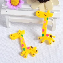 200pcs Fashion Giraffe Shape Earphone Cable Wire Cord Organizer Holder Cable Winder For iphone samsung MP3 Headphone Wire Storag