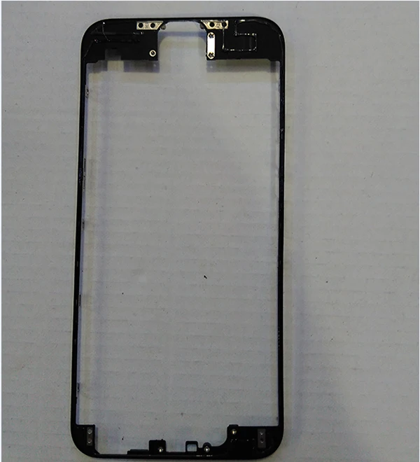 Черная/белая передняя панель с горячим клеем для iPhone 6 4 7-дюймовый ЖК-экран со