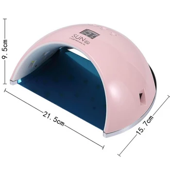 

SUN6 48W UV Nail Lamp Led Nail Dryer UV Gel Auto Sensor