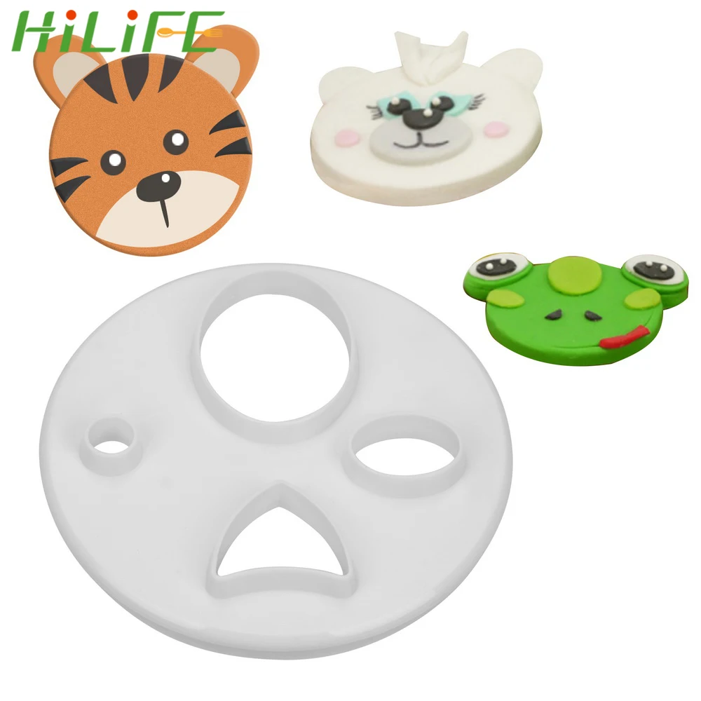 

HILIFE DIY Cake Mold Cartoon Animals Mold Fondant Cutter Mold Sugar Craft Tool Bakeware Plastic Cookies Biscuits Mold