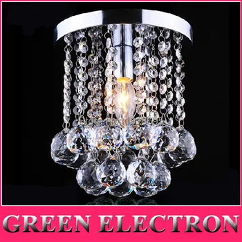 

Luxury Modern Crystal Lights Aisle Lights Creative Porch Lights Crystal Ceiling Chandelier Fixtures D15/20/25/30/35cm optional