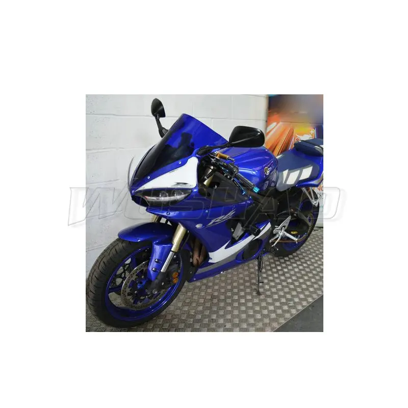 Мотоцикл Double Bubble лобового стекла ветрового Для 2003 2004 2005 Yamaha YZF R6 R6S 2006 2007 2008 2009 YZF-R6 600 S Иридиум